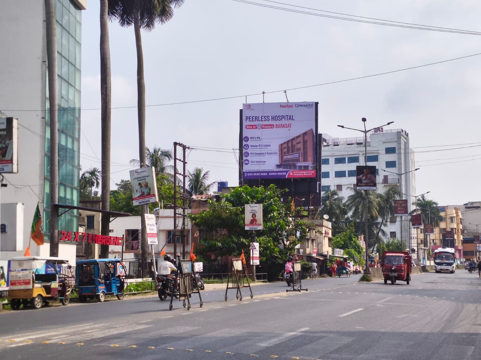 In Front Of Narayana Hospital Barasat Rathtala